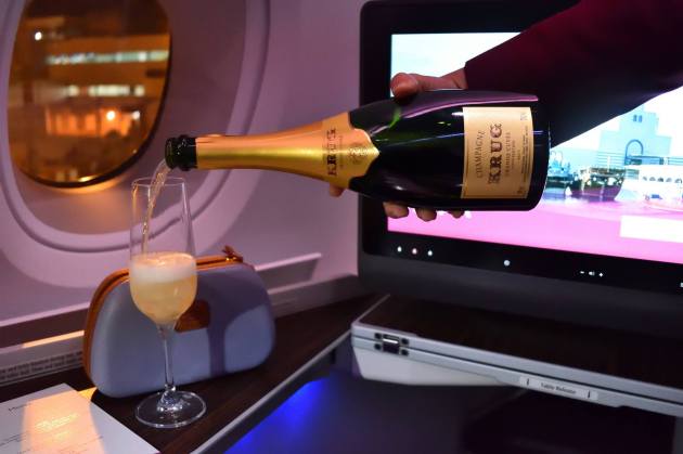 Qatar Airways A380 Perth to Doha